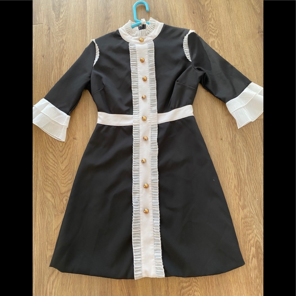 Black and White Dress